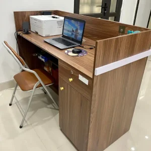 Quầy bàn lễ tân nhỏ gọn nhựa Đài Loan Chin Huei CH-QN02