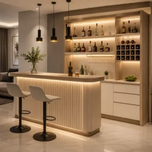 Quầy bar phòng khách nhựa Chin Huei 2.0 plus CH-QB06