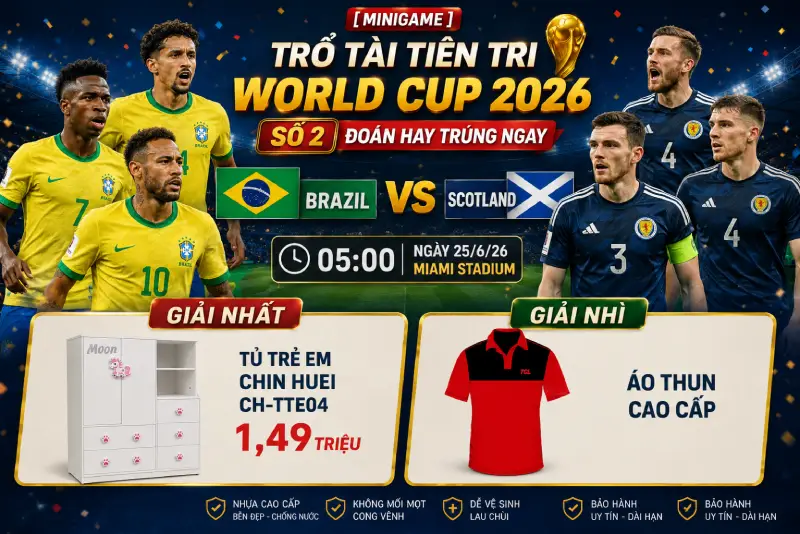 Trổ tài Tiên Tri World Cup 2026 số 2