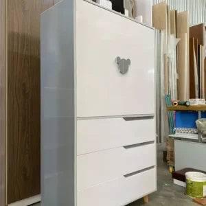 Tủ Nhựa Quần Áo trẻ em 2 cánh 3 ngăn kéo Chin Huei Plus CH-CHP26
