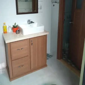 Tủ lavabo nhựa Đài Loan Chin Huei giả gỗ CH-TLV02