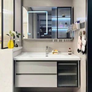 Tủ lavabo treo tường nhựa Chin Huei 2.0 plus CH-TLV06