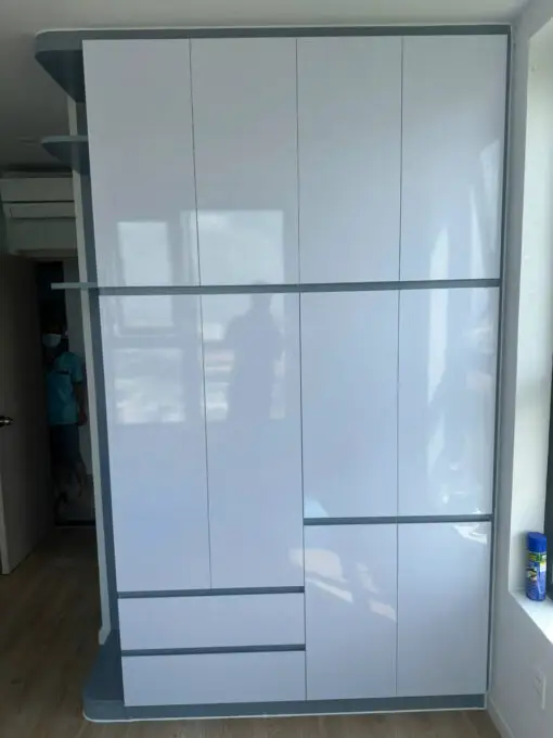 Tủ nhựa 4 cánh nhiều ngăn kéo kịch trần cao cấp Chin Huei 2.0 Plus CH-CHP04