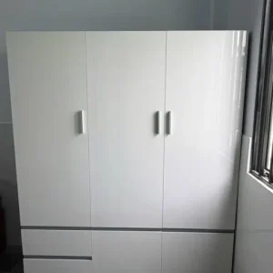 Tủ nhựa quần áo 3 cánh nhiều ngăn kéo cao cấp Chin Huei 2.0 Plus CH-CHP05