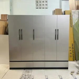 Tủ nhựa quần áo 5 cánh 3 buồng Chin Huei 2.0 Plus cao cấp CH-CHP08