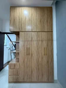 Tủ nhựa quần áo cánh lùa 4 cánh 1 kệ ngoài kịch trần Chin Huei 2.0 Plus cao cấp CH-CHP13