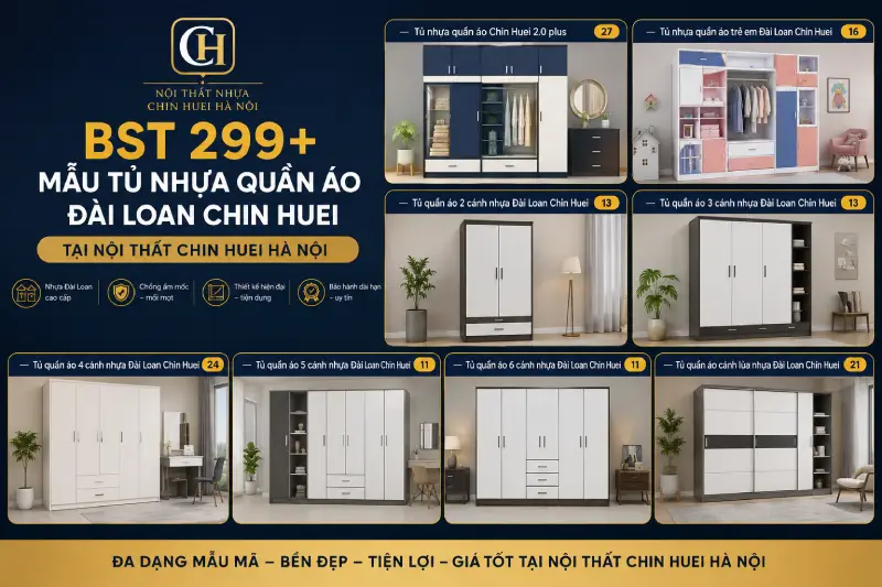 Tủ nhựa quần áo