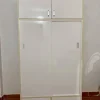 Tủ quần áo 2 cánh lùa 2 ngăn kéo kịch trần nhựa Đài Loan Chin Huei cho nhà nhỏ chật CH-T2C04
