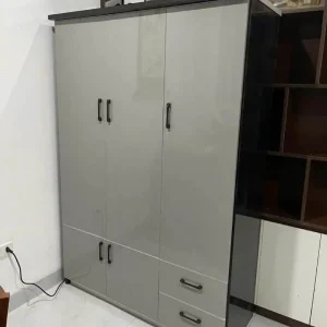 Tủ quần áo 3 cánh 4 ngăn kéo nhựa Đài Loan Chin Huei tiêu chuẩn CH-T3C04