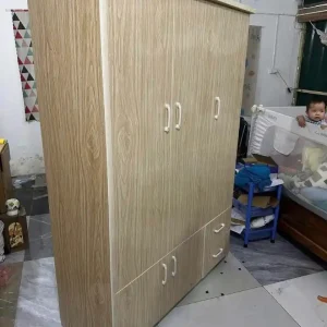 Tủ quần áo 3 cánh 4 ngăn kéo nhựa Đài Loan Chin Huei tiêu chuẩn CH-T3C04
