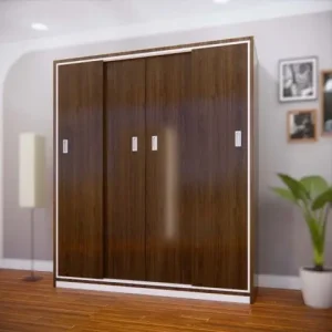 Tủ quần áo 4 cánh lùa nhựa Đài Loan Chin Huei tiêu chuẩn CH-T4C01