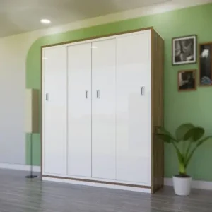Tủ quần áo 4 cánh lùa nhựa Đài Loan Chin Huei tiêu chuẩn CH-T4C01