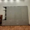 Tủ quần áo 5 cánh mở 1 kệ 6 ngăn kéo nhựa Đài Loan Chin Huei tiêu chuẩn CH-T5C05