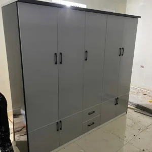 Tủ quần áo 5 cánh mở nhiều ngăn kéo nhựa Đài Loan Chin Huei CH-T5C02