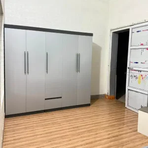 Tủ quần áo 5 cánh mở nhiều ngăn kéo nhựa Đài Loan Chin Huei CH-T5C02