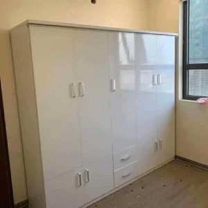 Tủ quần áo 5 cánh mở nhiều ngăn kéo nhựa Đài Loan Chin Huei CH-T5C02