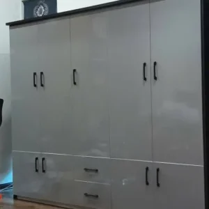Tủ quần áo 5 cánh mở nhiều ngăn kéo nhựa Đài Loan Chin Huei CH-T5C02