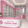 Tủ quầy thuốc Tây chữ L nhựa Đài Loan Chin Huei CH-TT05