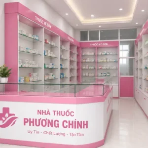 Tủ quầy thuốc Tây chữ L nhựa Đài Loan Chin Huei CH-TT05