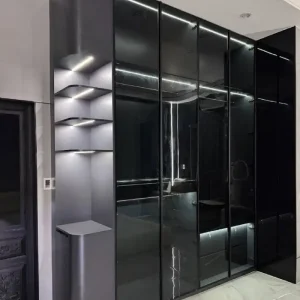 Tủ quần áo 4 cánh kính cường lực + nhựa Chin Huei 2.0 Plus cao cấp CH-CHP17
