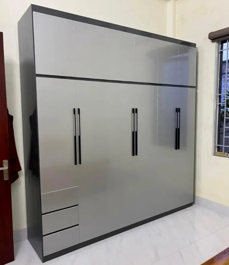 Tủ nhựa quần áo Chin Huei 2.0 plus 6 cánh kịch trần EC-T6C01