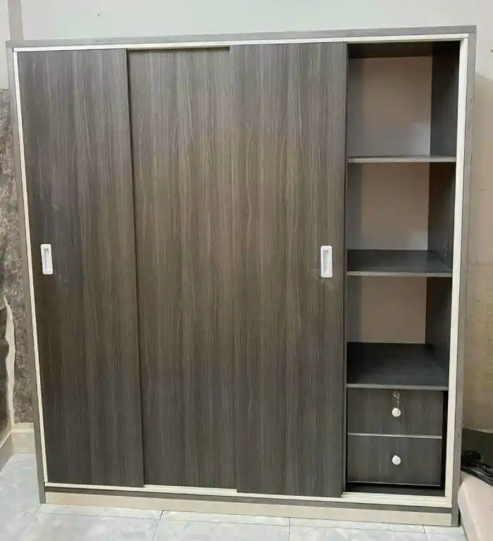 Tủ nhựa quần áo 4 cánh lùa Đài Loan Chin Huei đơn giản CH-TCL09