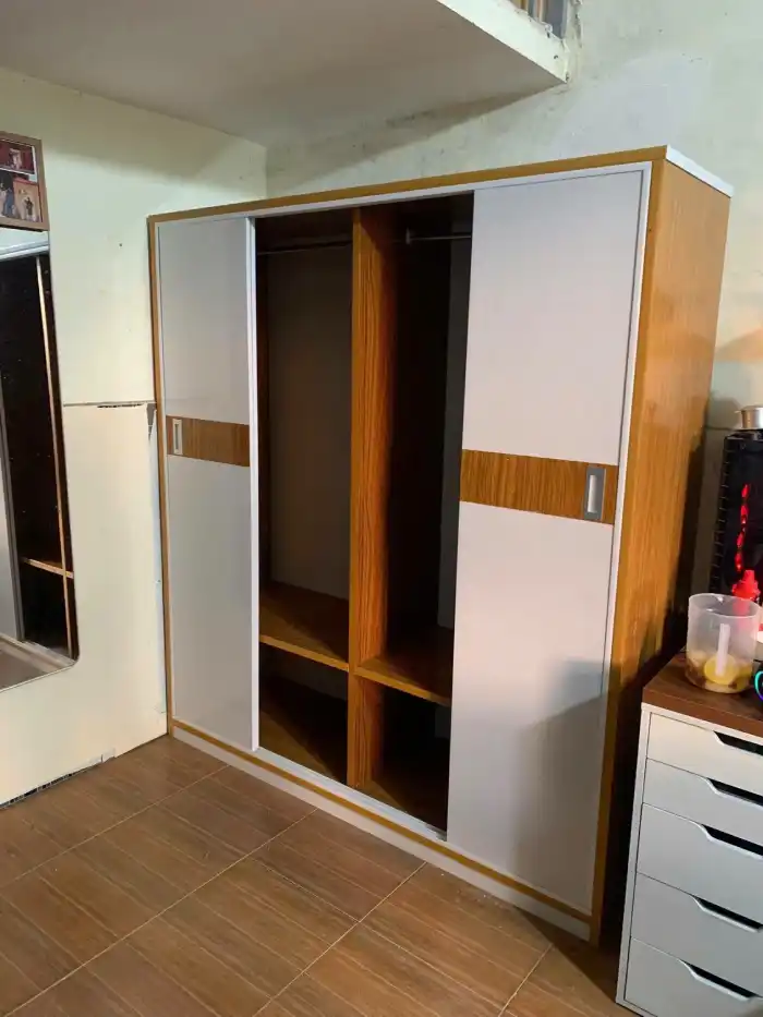 Tủ nhựa quần áo 4 cánh lùa Đài Loan Chin Huei đơn giản CH-TCL09
